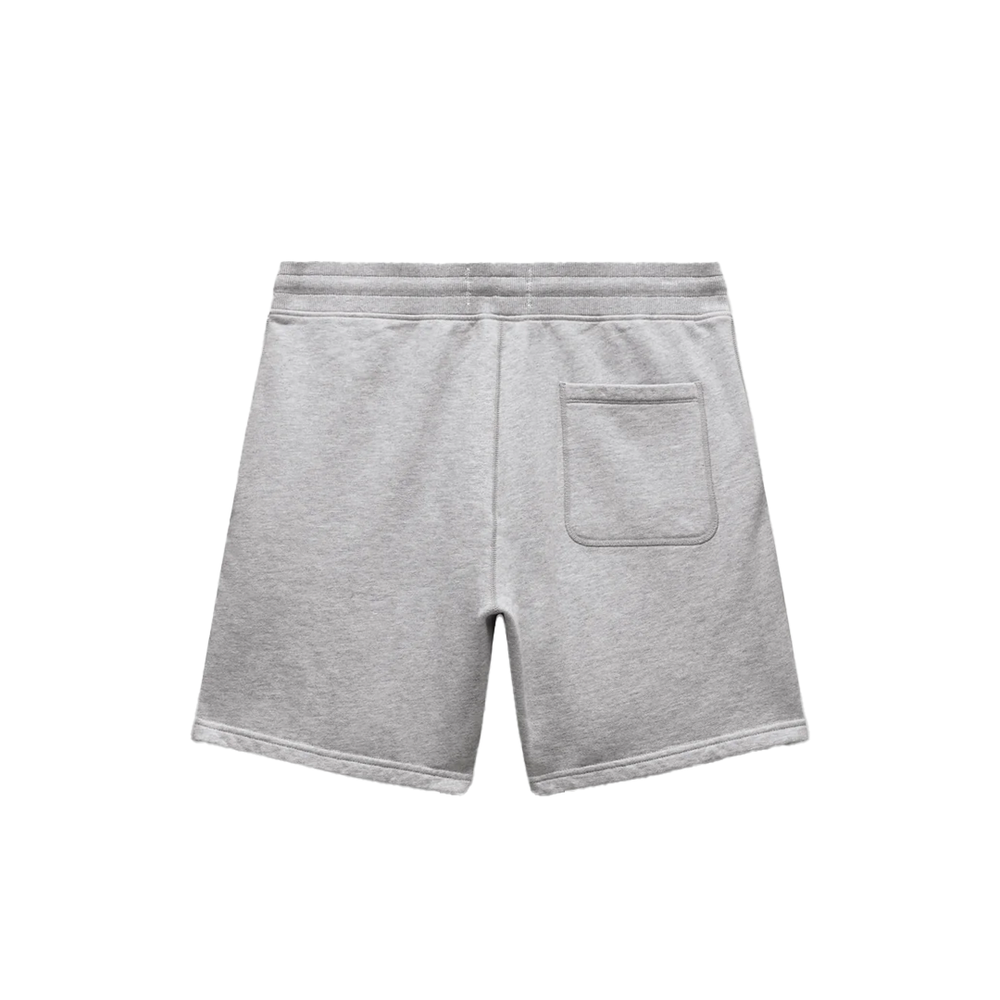 MIDWEIGHT TERRY STANDARD SWEATSHORT 7" HEATHER GREY