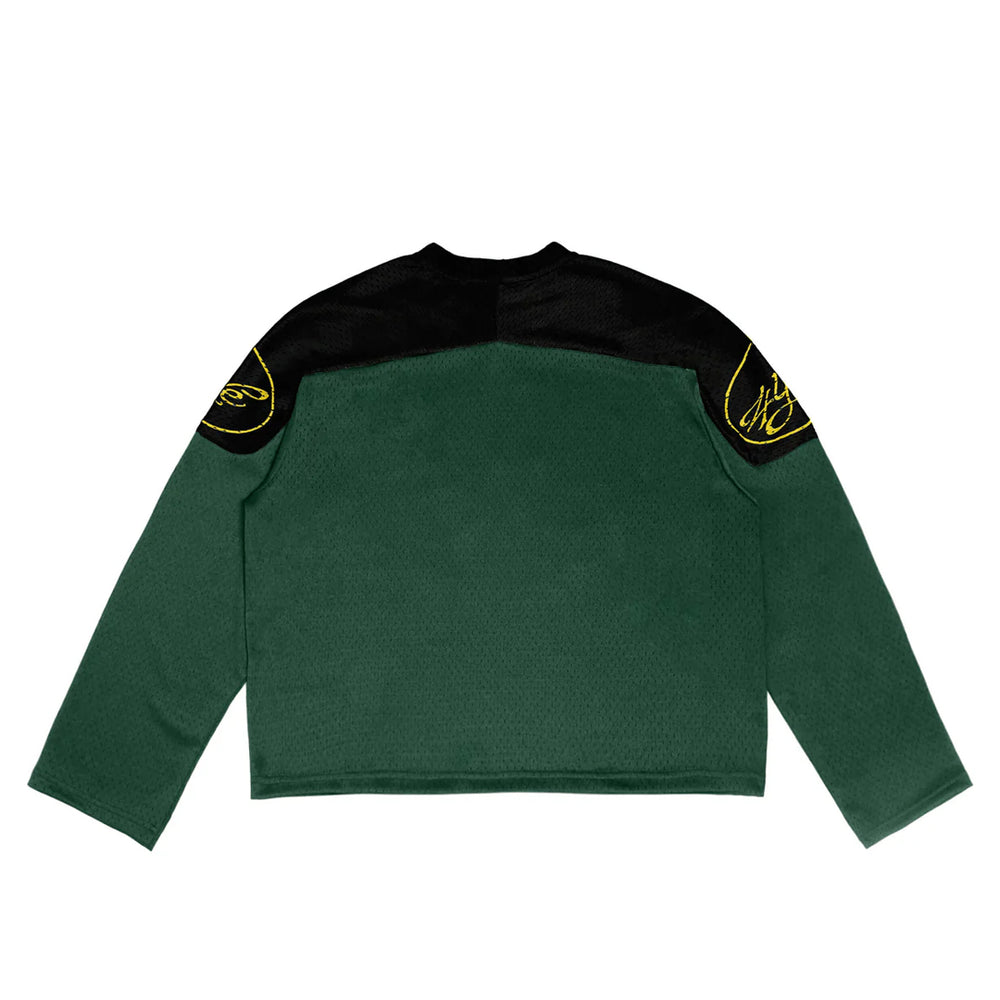 SIGNATURE MESH JERSEY DARK GREEN