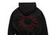 SIGNATURE ZIP HOODIE BLACK / RED