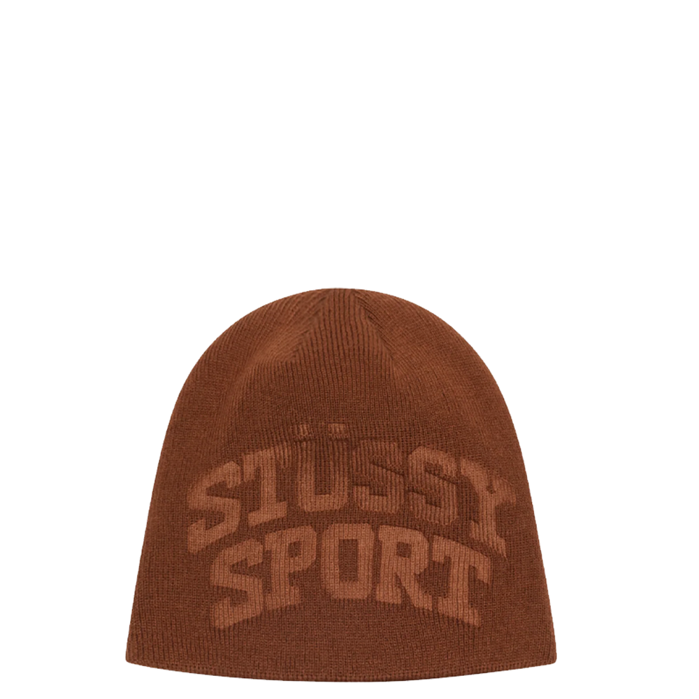 SKULLCAP STÜSSY SPORT DEBOSS BROWN