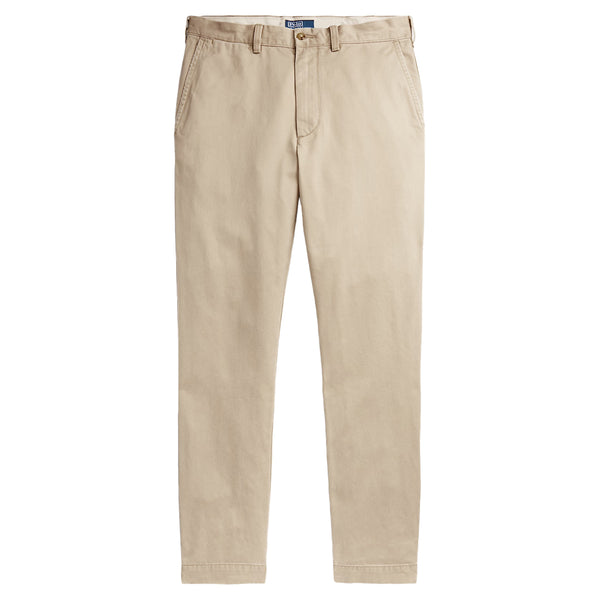 SALINGER COTTON CHINO TROUSERS KHAKI