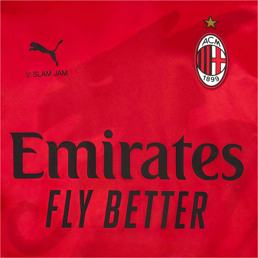 SLAM JAM + AC MILAN 4TH KIT LIMITED EDITION LS JERSEY "FOR ALL TIME RED"