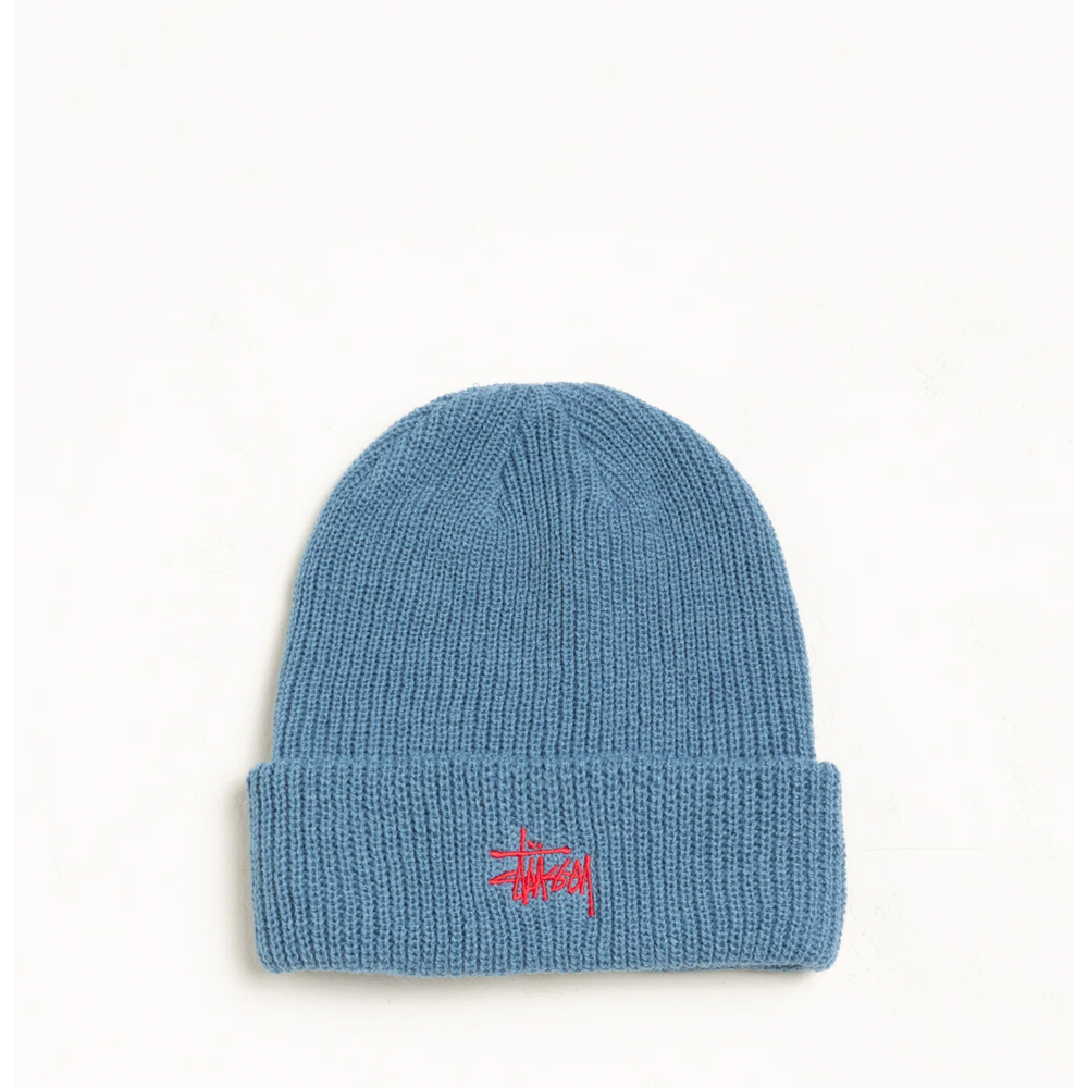 BASIC CUFF BEANIE BLUE
