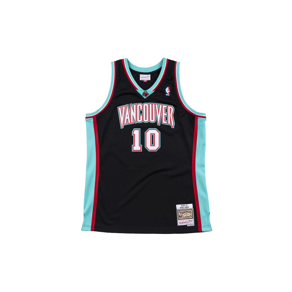 VANCOUVER GRIZZLIES MIKE BIBBY SWINGMAN JERSEY BLACK
