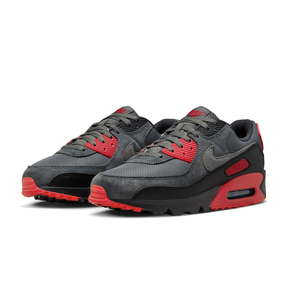 AIR MAX 90 SMOKE GREY FIRE RED