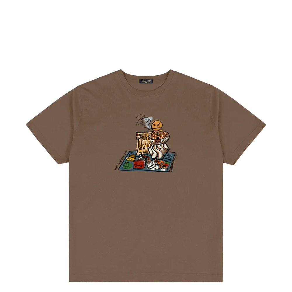 SNACKMAN DEALER T-SHIRT CHOCOLATE