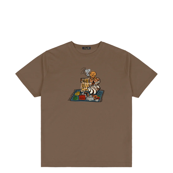SNACKMAN DEALER T-SHIRT CHOCOLATE