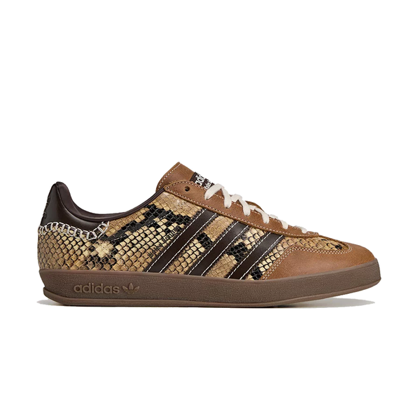 WALES BONNER x ADIDAS GAZELLE INDOOR SHOES SNAKESKIN BROWN