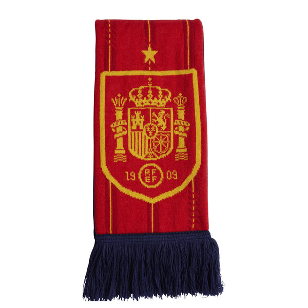 SPAIN RFEF FOOTBALL SCARF VIVID RED