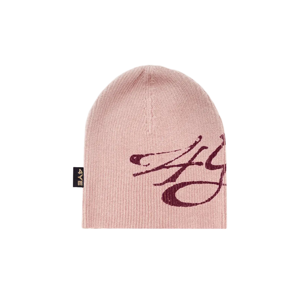 SIGNATURE RIBBED SKULLY PINK / MAROON