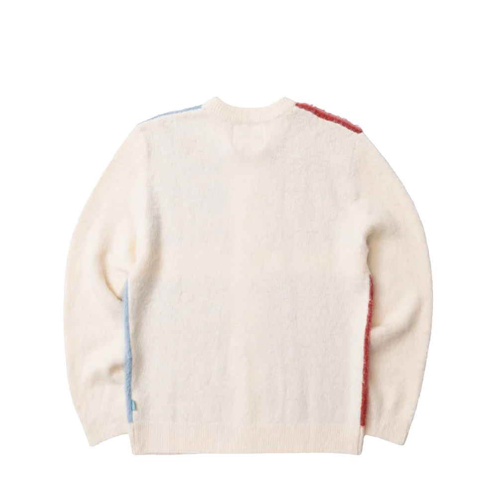 LARES FLAG SWEATER WHITE