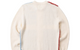 LARES FLAG SWEATER WHITE