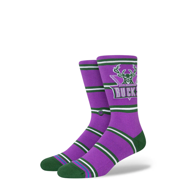 NBA CLASSICS BUCKS CREW SOCKS