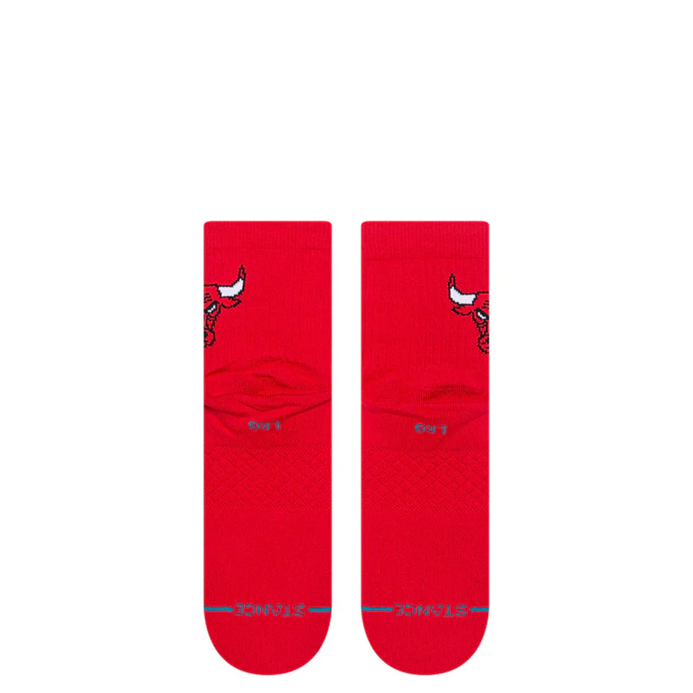 NBA X STANCE BULLS STAPLES QUARTER SOCKS