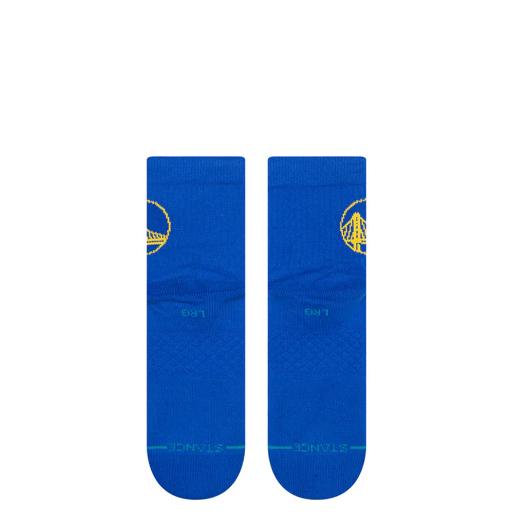 NBA X STANCE WARRIOR STAPLES QUARTER SOCKS