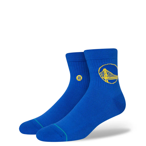 NBA X STANCE WARRIOR STAPLES QUARTER SOCKS