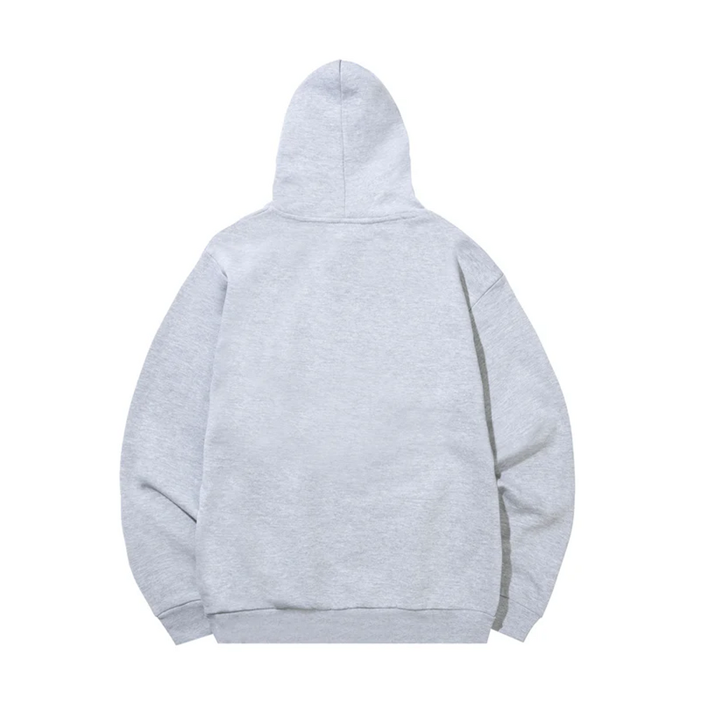 STAND FOR PEACE BEAR HOODIE ASH GREY