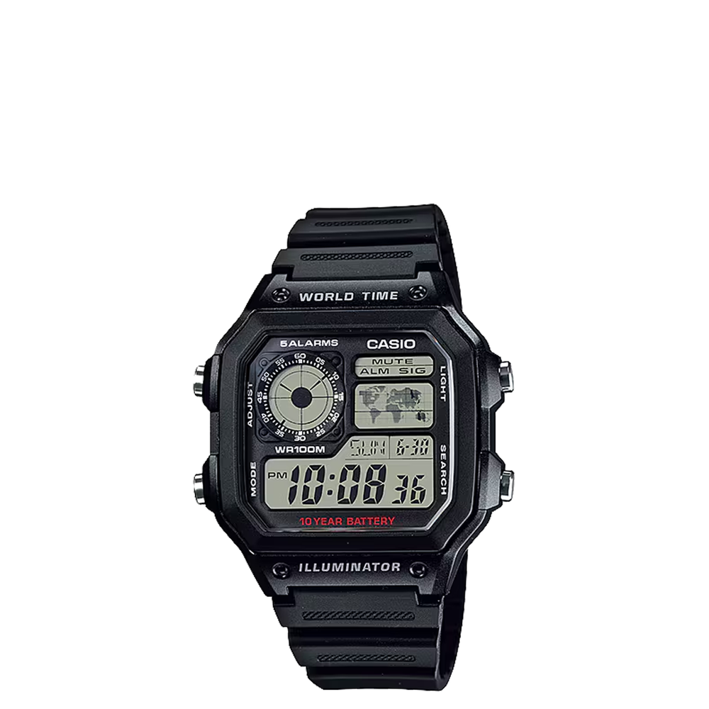 CASIO AE-1200WH-1AVCF STANDARD BLACK