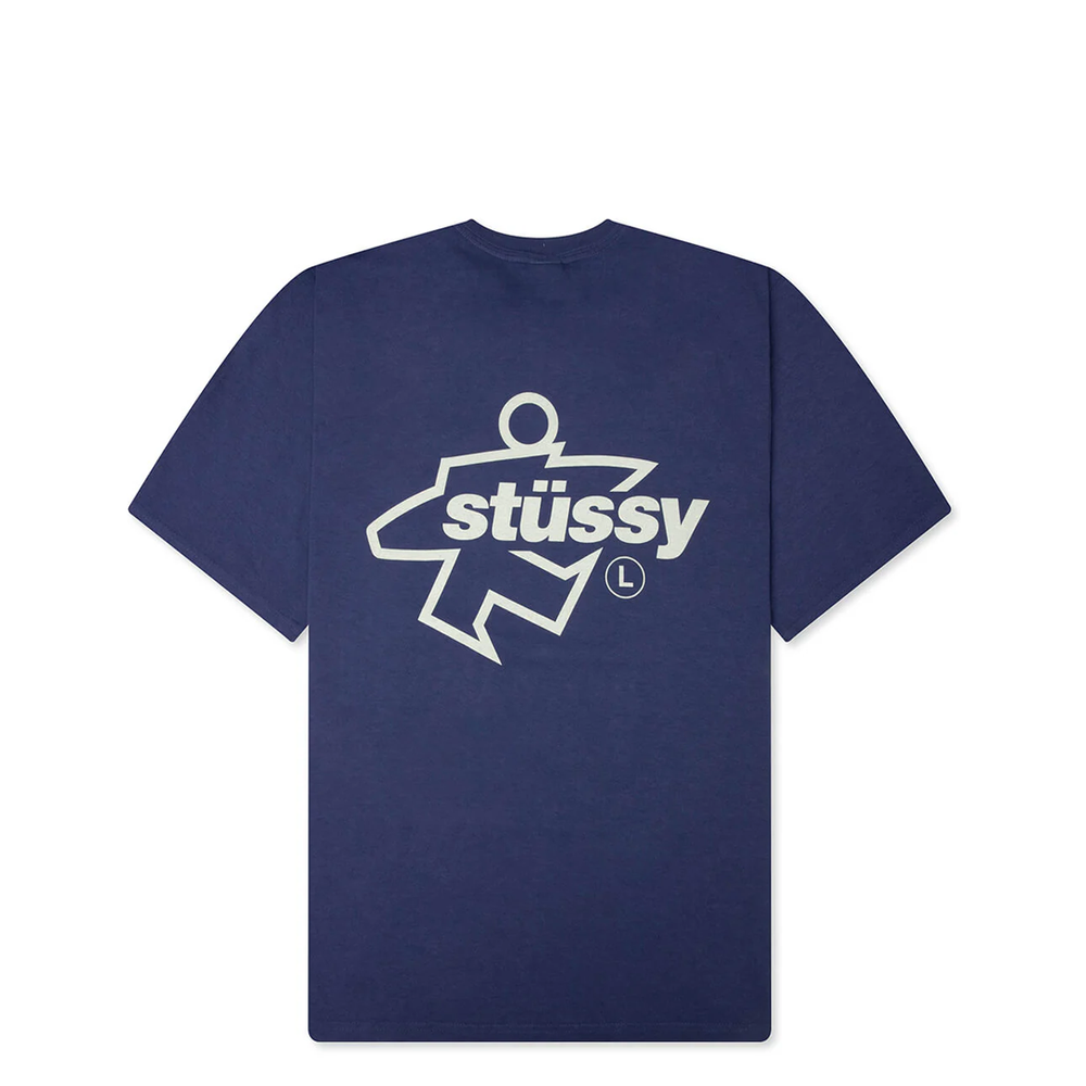 SURF SIZE PIGMENT DYE T-SHIRT INDIGO
