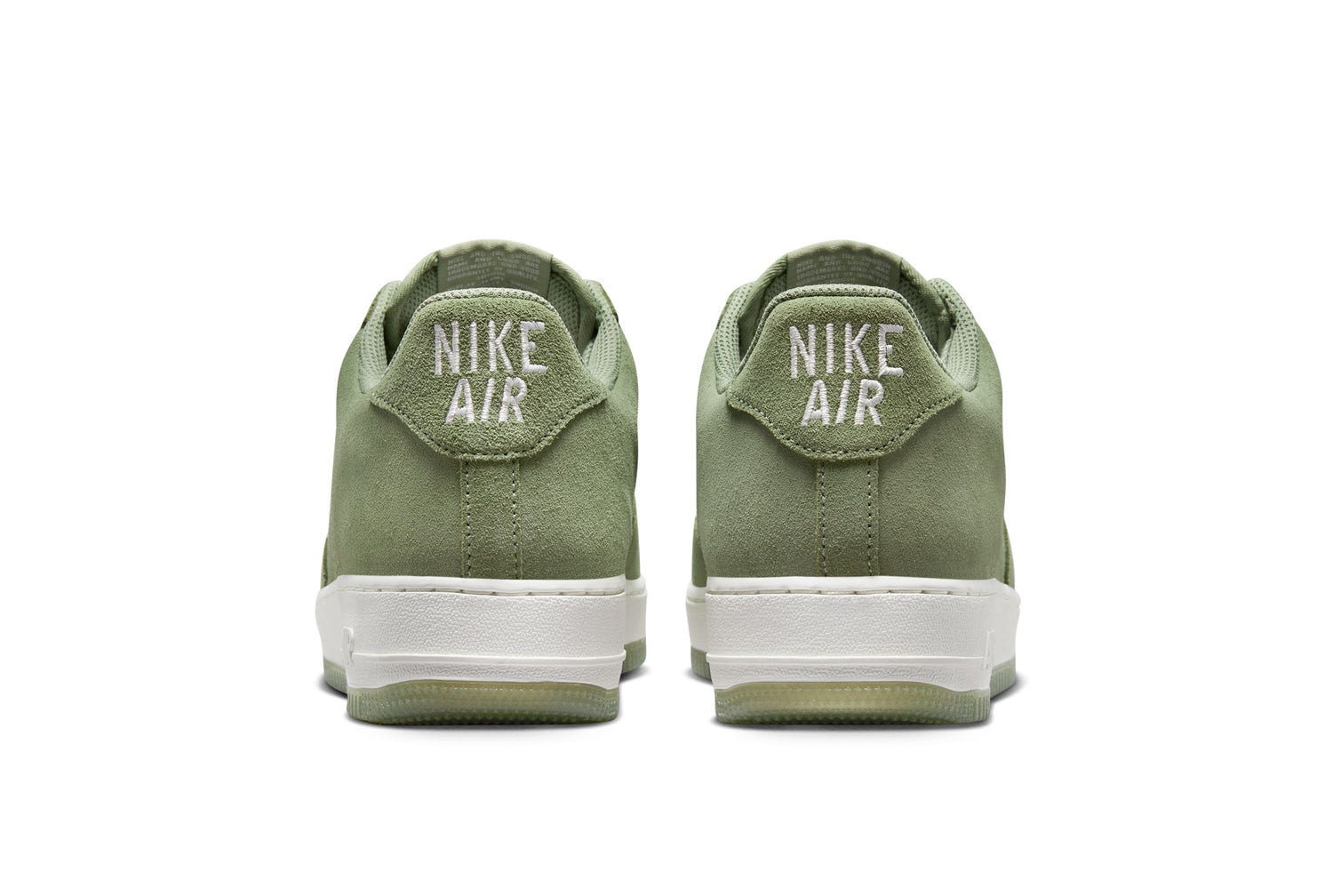 Nike af1 outlet green suede