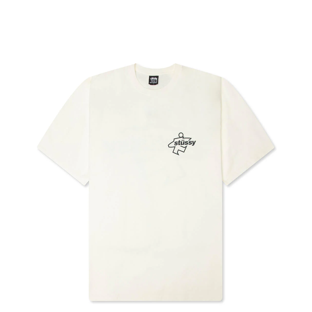 SURF SIZE PIGMENT DYED T-SHIRT NATURAL