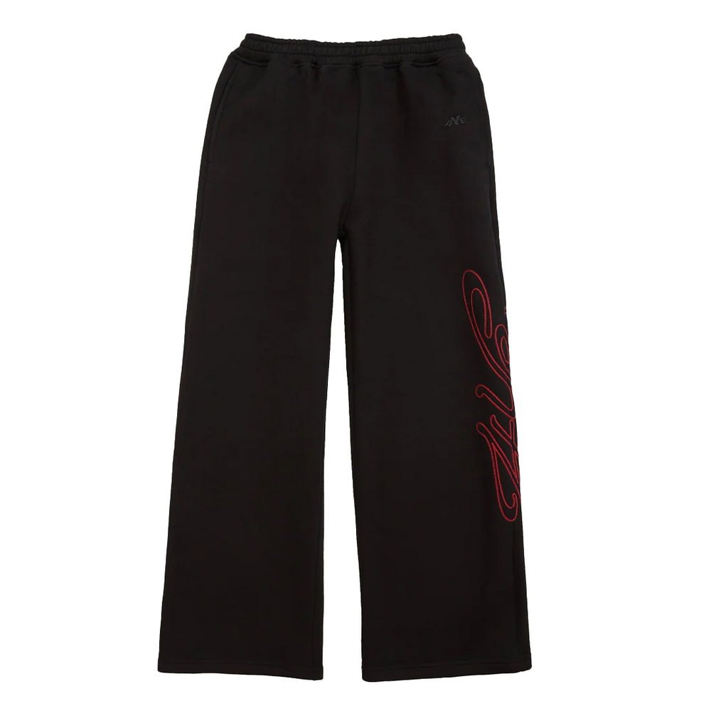 SIGNATURE WIDE PANT BLACK / RED