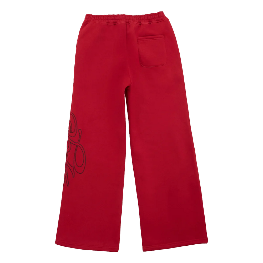 SIGNATURE WIDE PANT RED / BLACK