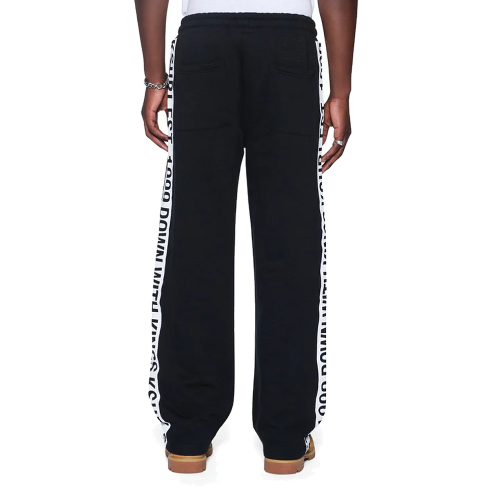 KINGS SYNTHESIS TRACK PANTS BLACK