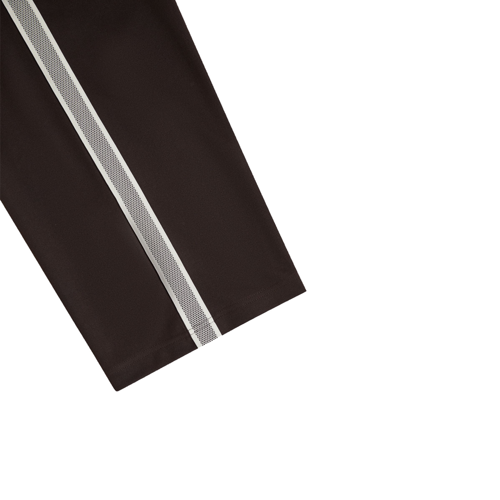 TENNIS TAPE TRACK PANTS RICH BROWN