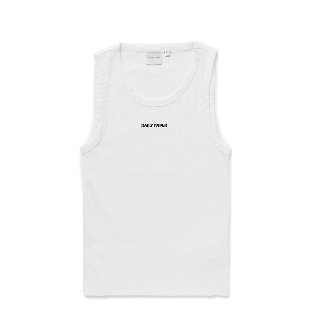 DIAS RIB TANK TOP WHITE