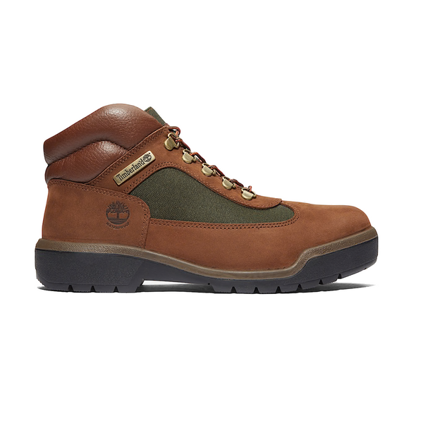 WATERPROOF FIELD BOOT DARK BROWN NUBUCK