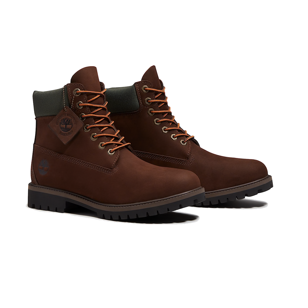 HERITAGE 6 INCH WATERPROOF BOOT DARK BROWN