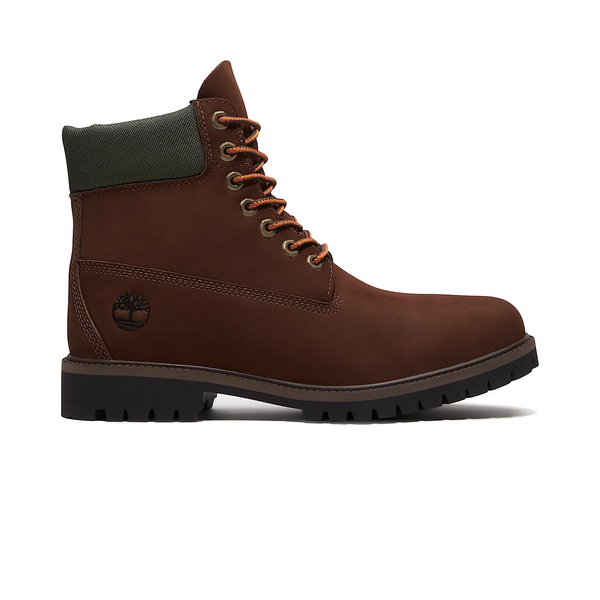 HERITAGE 6 INCH WATERPROOF BOOT DARK BROWN
