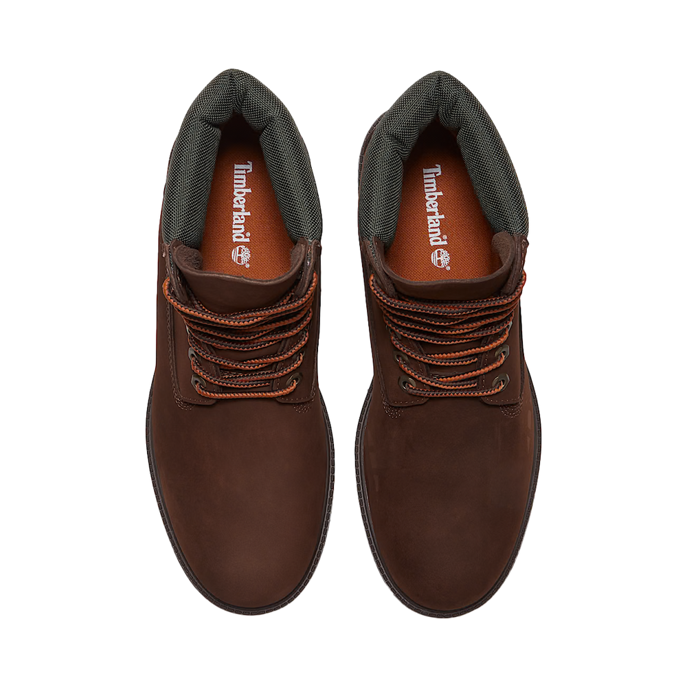 HERITAGE 6 INCH WATERPROOF BOOT DARK BROWN