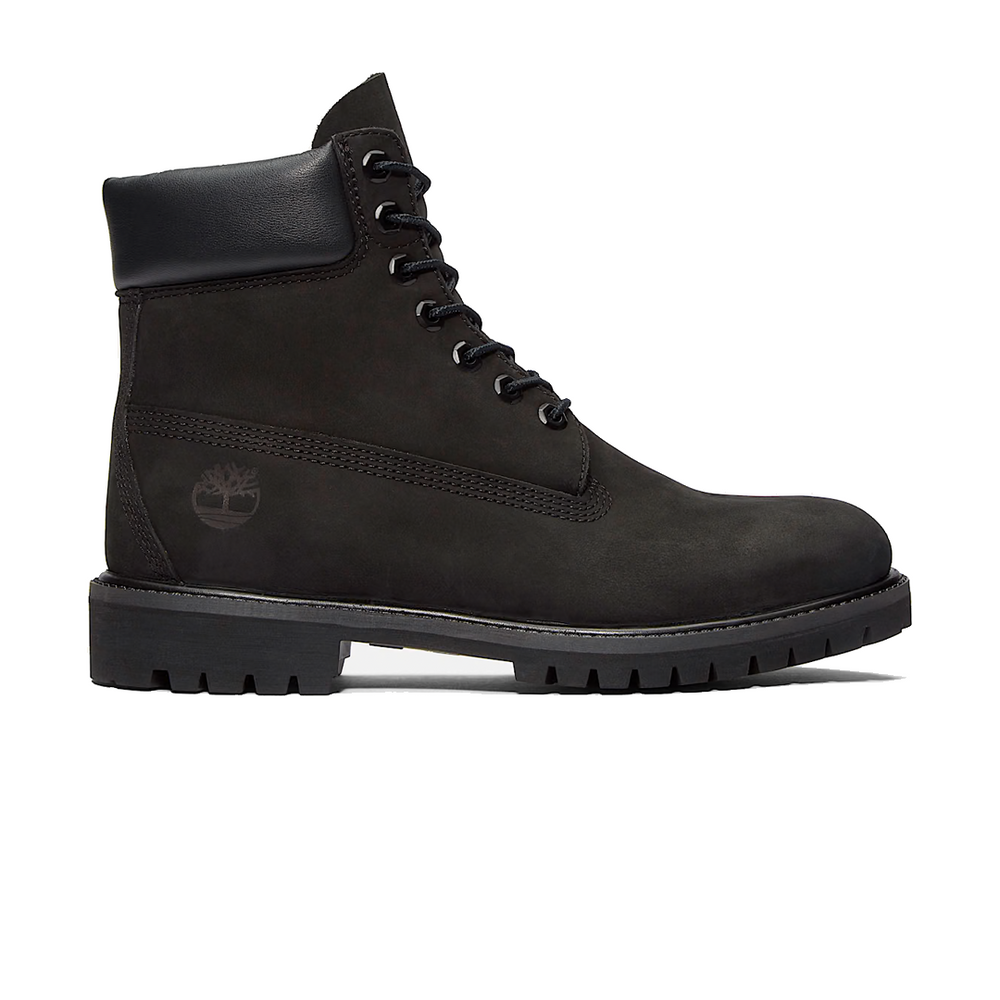 PREMIUM 6-INCH WATERPROOF BOOT MEDIUM BLACK NUBUCK