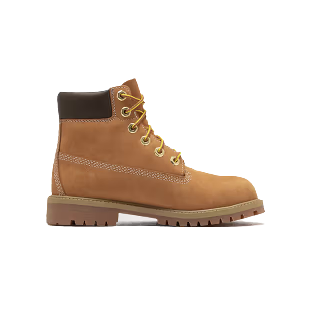 KIDS' PREMIUM 6 INCH LACE WATERPROOF BOOT WHEAT