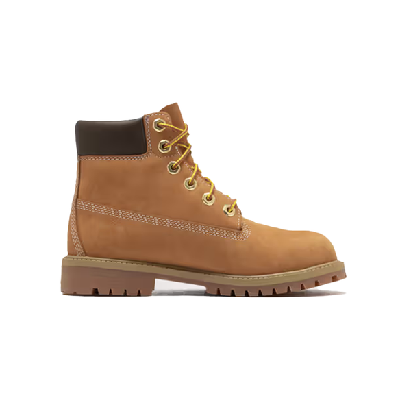 KIDS' PREMIUM 6 INCH LACE WATERPROOF BOOT WHEAT