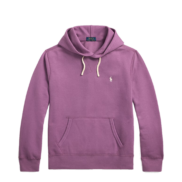 THE RL FLEECE HOODIE TEA ROSE