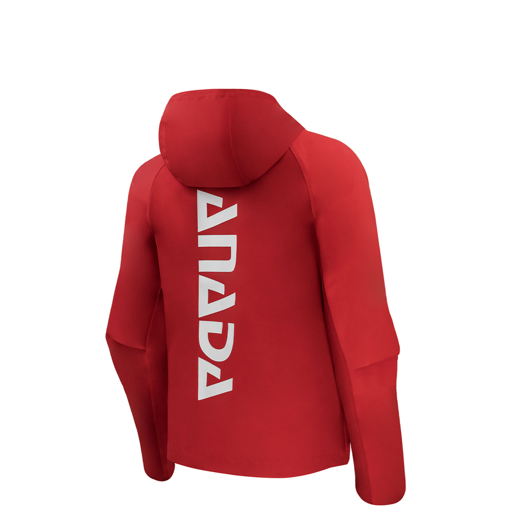 CANADA SOCCER TECH WOVEN JACKET RED