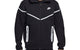 SPORTSWEAR TECH FLEECE WINDRUNNER FULL ZIP-JACKET BLACK/BEMIS SILVER