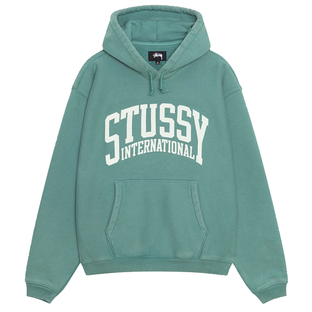 RELAXED HOODIE INTERNATIONAL TEAL