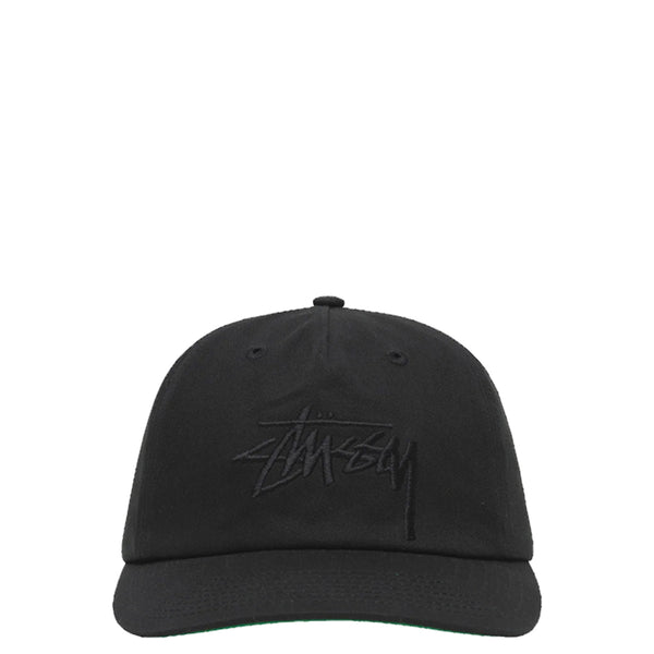 BIG STOCK MID DEPTH SNAPBACK BLACK