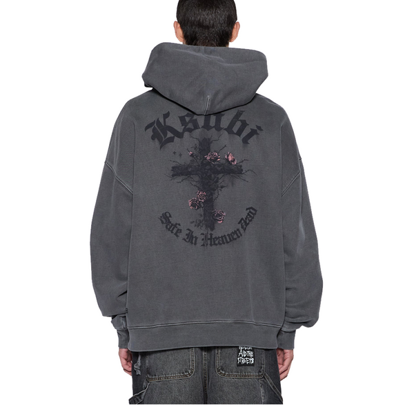 THORNED EKCESS HOODIE CHARCOAL