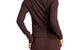 WOMEN’S ESSENTIALS RIBBED FULL-ZIP TRACK TOP SHADOW BROWN