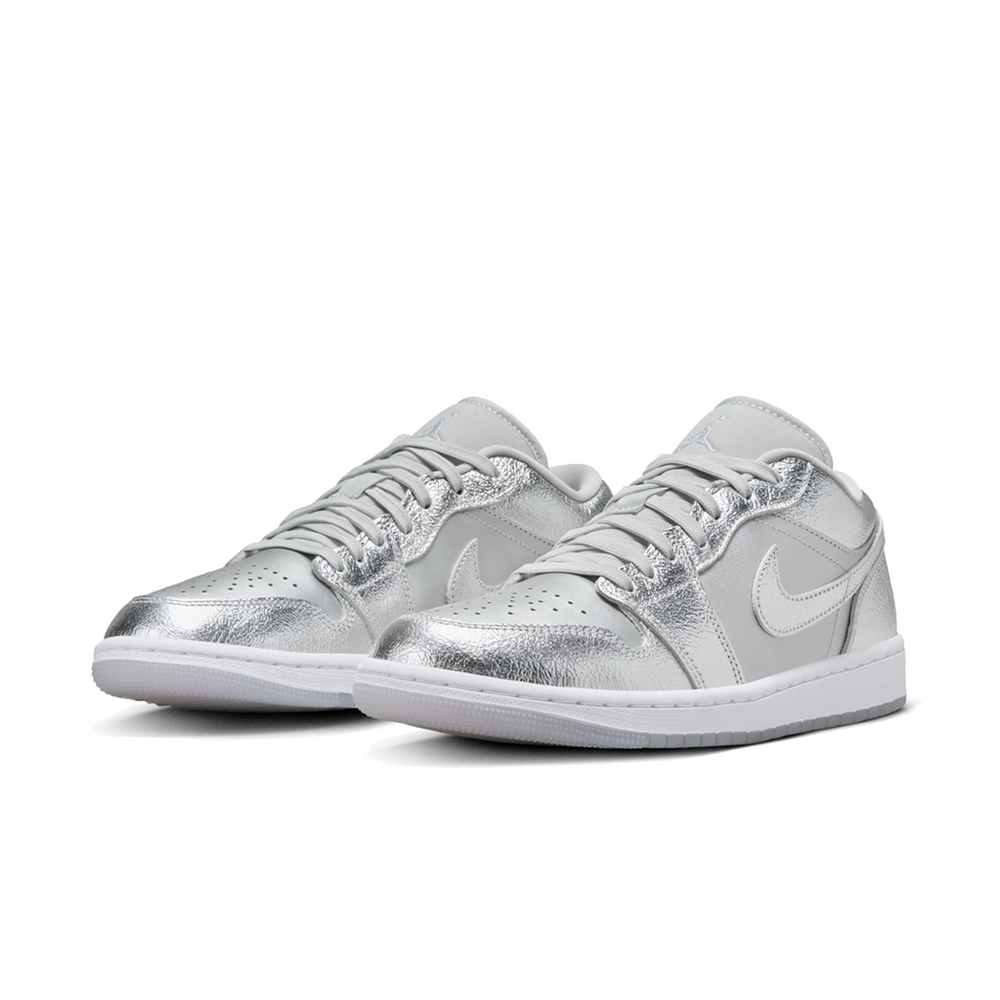 Jordan shoes silver hot sale
