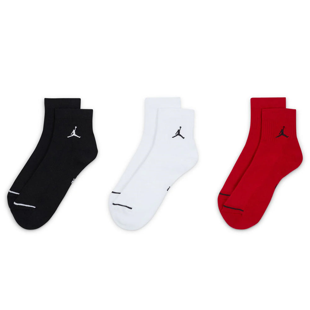 PAQUET DE 3 CHAUSSETTES COUSSINÉES JORDAN EVERYDAY