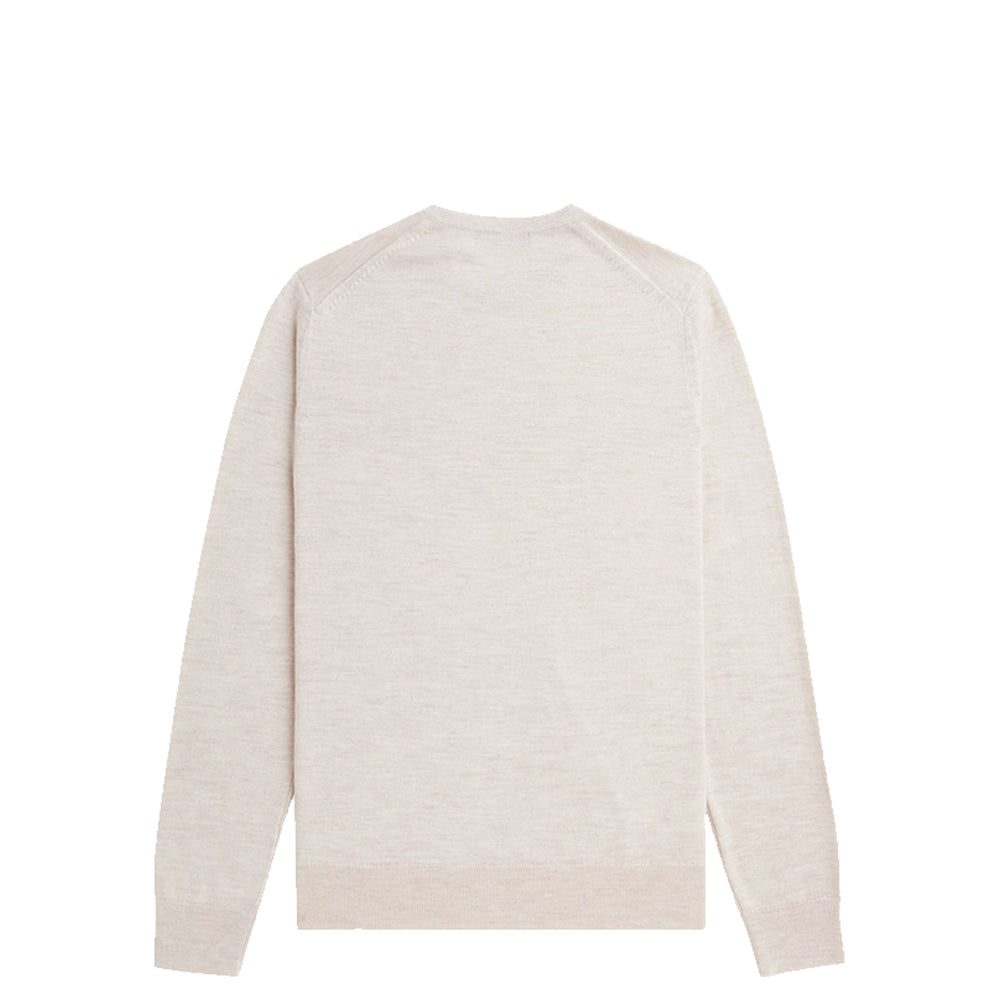 CLASSIC CREW NECK JUMPER BEIGE