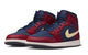AIR JORDAN 1 MID SE TEAM RED/ PALE VANILLA