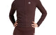 WOMEN’S ESSENTIALS RIBBED FULL-ZIP TRACK TOP SHADOW BROWN