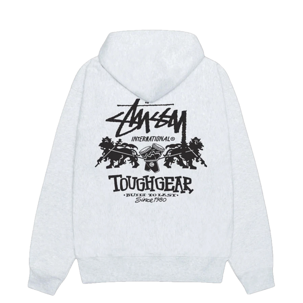 TOUGH GEAR INTERNATIONAL HOODIE ASH HEATHER
